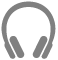 the headphones button