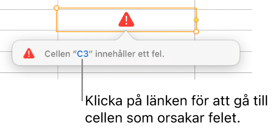 En cellfelslänk.