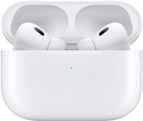 Los AirPods Pro 2 en su estuche de carga.