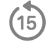 15 ಸೆಕೆಂಡ್‌ಗಳ ರಿವೈಂಡ್ ಬಟನ್.