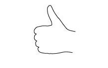 തംബ്സ്-അപ്പ് ആംഗ്യം